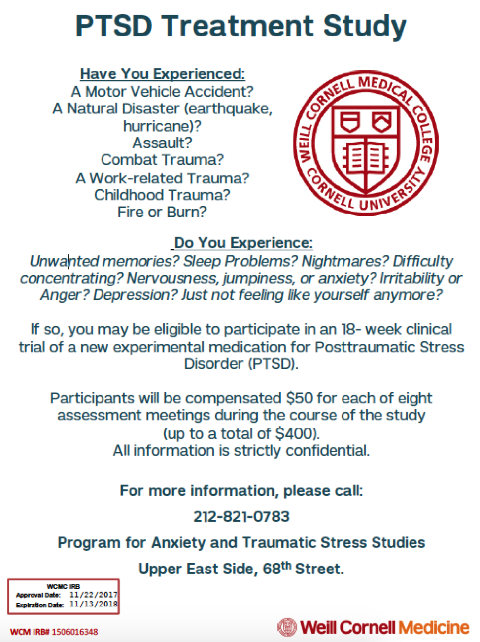 Study Flyer